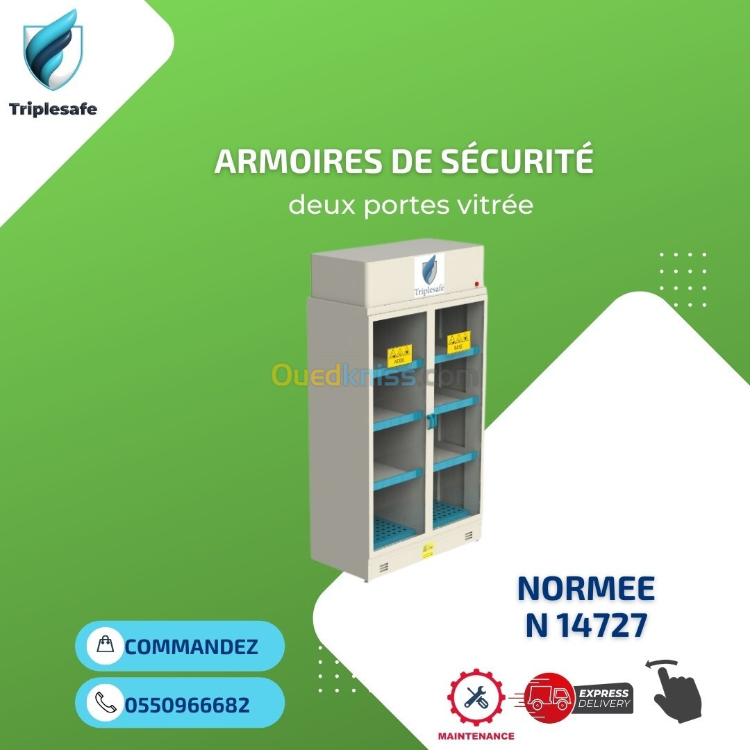 ARMOIRES DE SÉCURITÉ