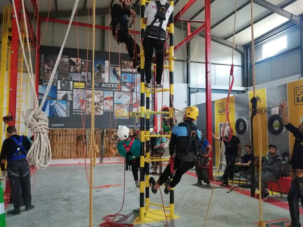 Formation Alpiniste - cordiste - travaux en hauteur sur corde - rope access