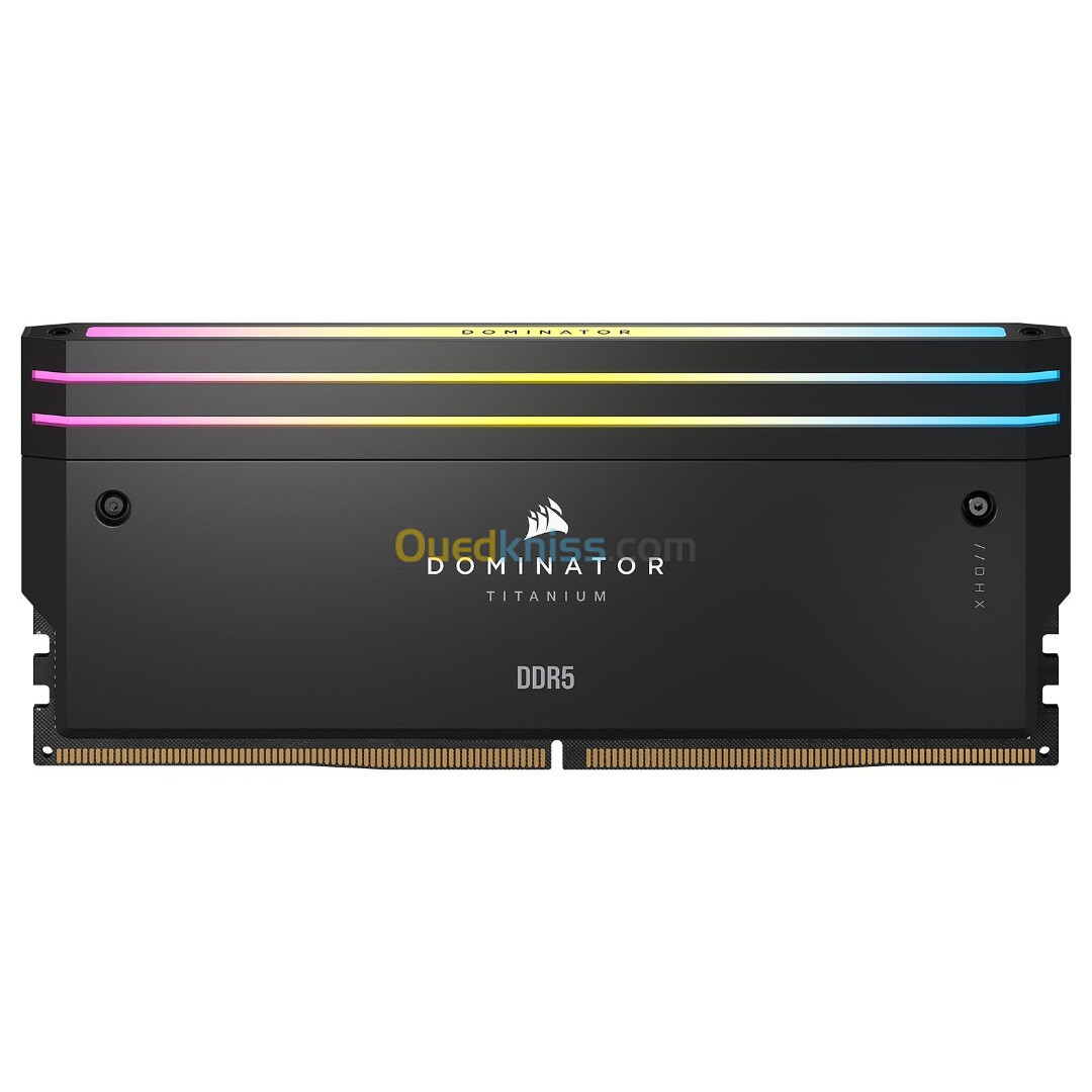 Corsair Dominator Titanium DDR5 RGB 96 GB (2 x 48 GB) 6600 MHz CL32 - Black