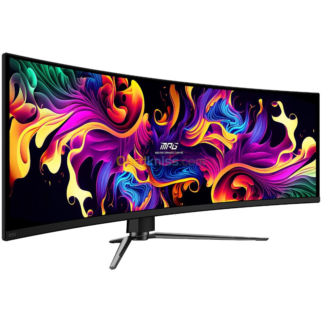 MSI 49" LED - MPG 491CQP QD-OLED 0.03Ms 32/9 / OLED /144 Hz / DisplayHDR True Black 400