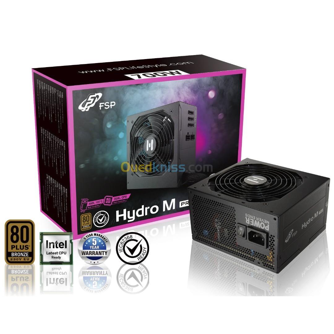 FSP Hydro M Pro 700W 80 Plus Bronze Semi Modulaire