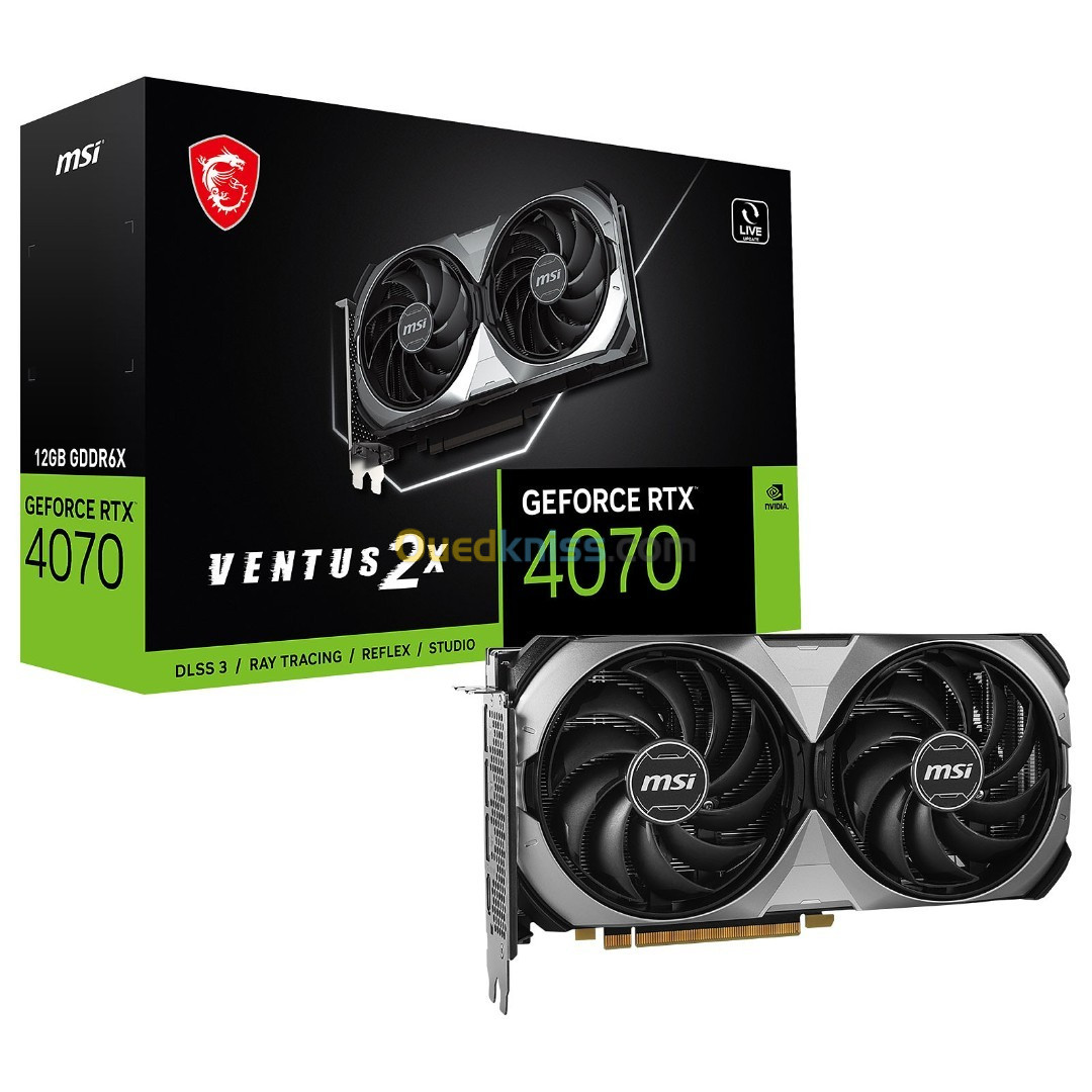 MSI GeForce RTX 4070 12G VENTUS 2X OC