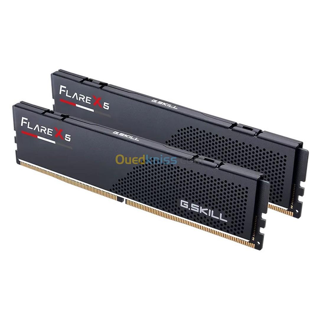 Gskill Flare X5 Series  32 Go (2x 16 Go) DDR5 6000 MHz CL36 Intel XMP