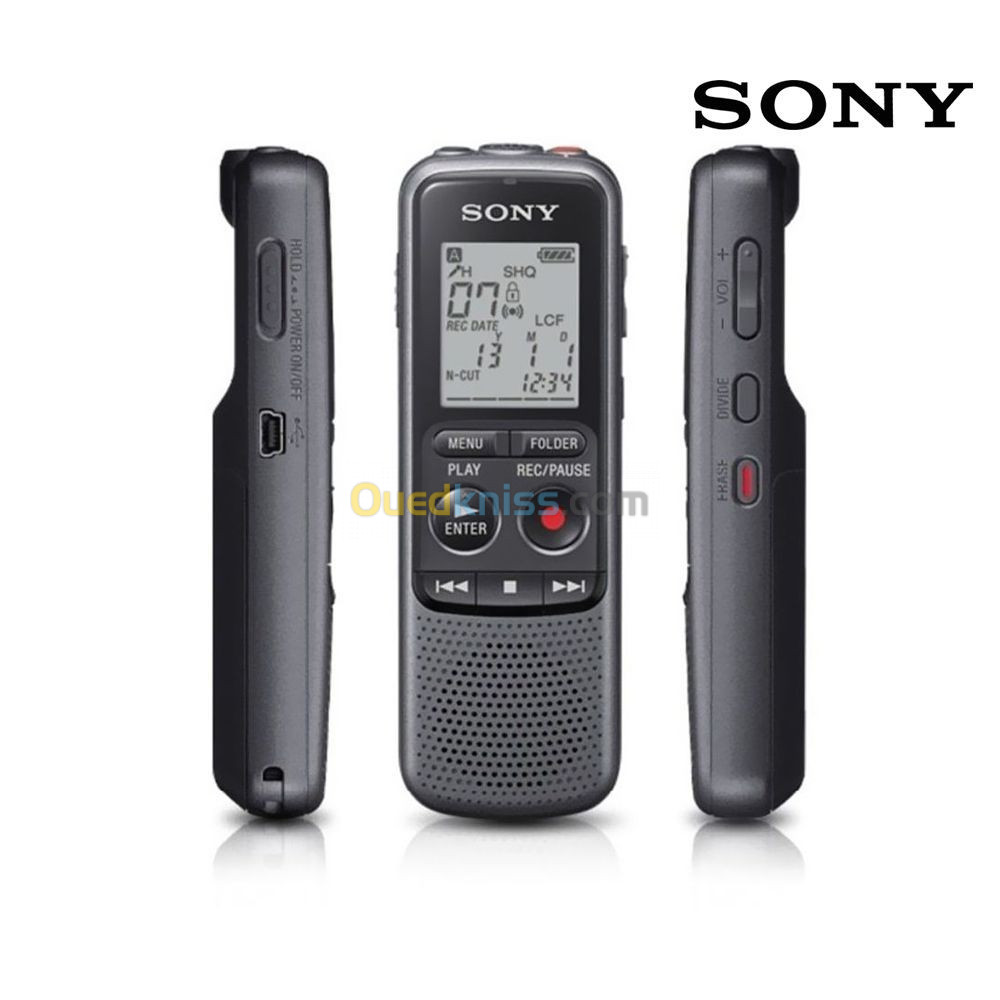 DICTAPHONE ENREGISTEUR VOCAL NUMERIQUE MONO SONY ICD-PX240 SERIE PX