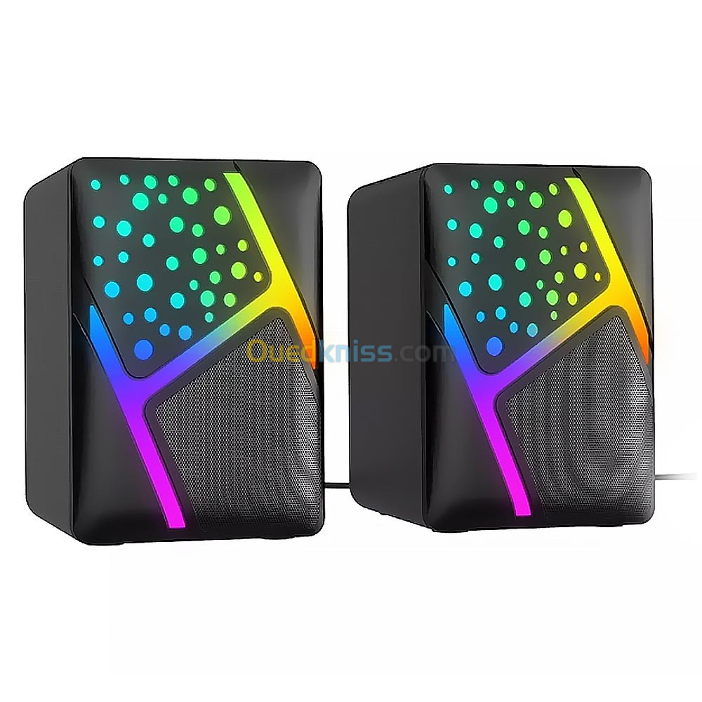 Haut-parleur Havit HV-SK763 RGB 2.0 USB 