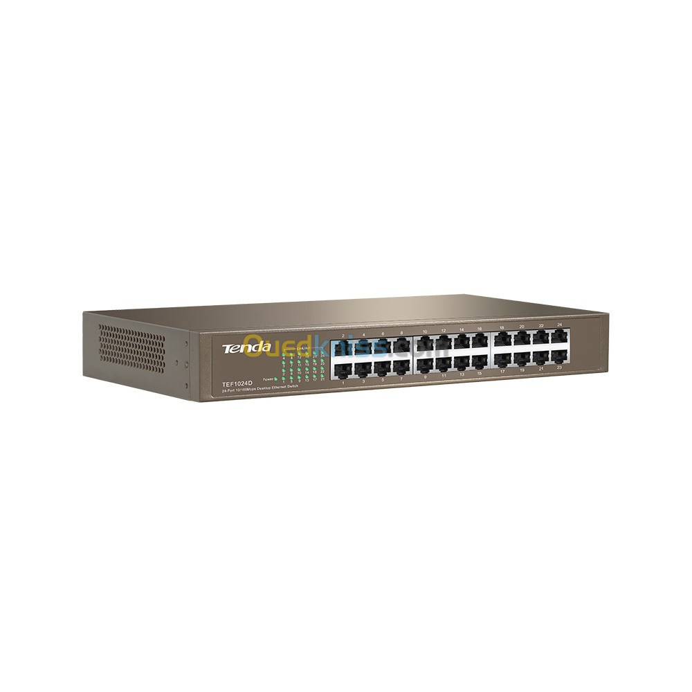 Switch 24-port 10/100 Rackable - Tenda