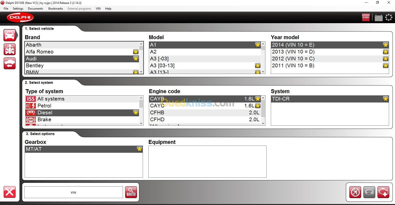 Scanner Auto Delphi DS150e 2014.3