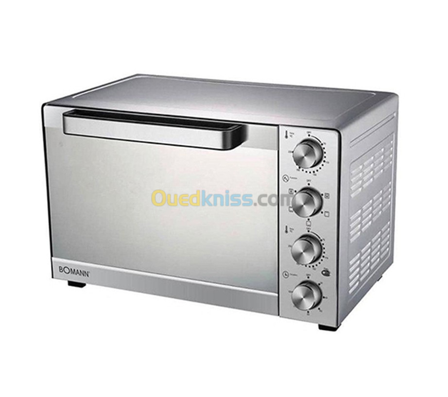 Four Eléctrique ventilé Avec Rôtisserie 62 Litres, Bomann 2500W