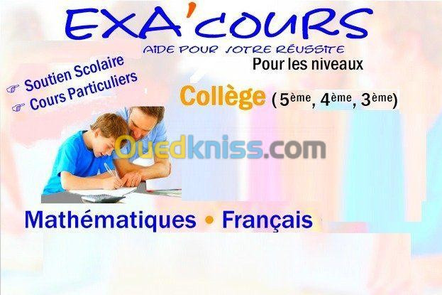 Cours De Mathématique programme national + programme Français 