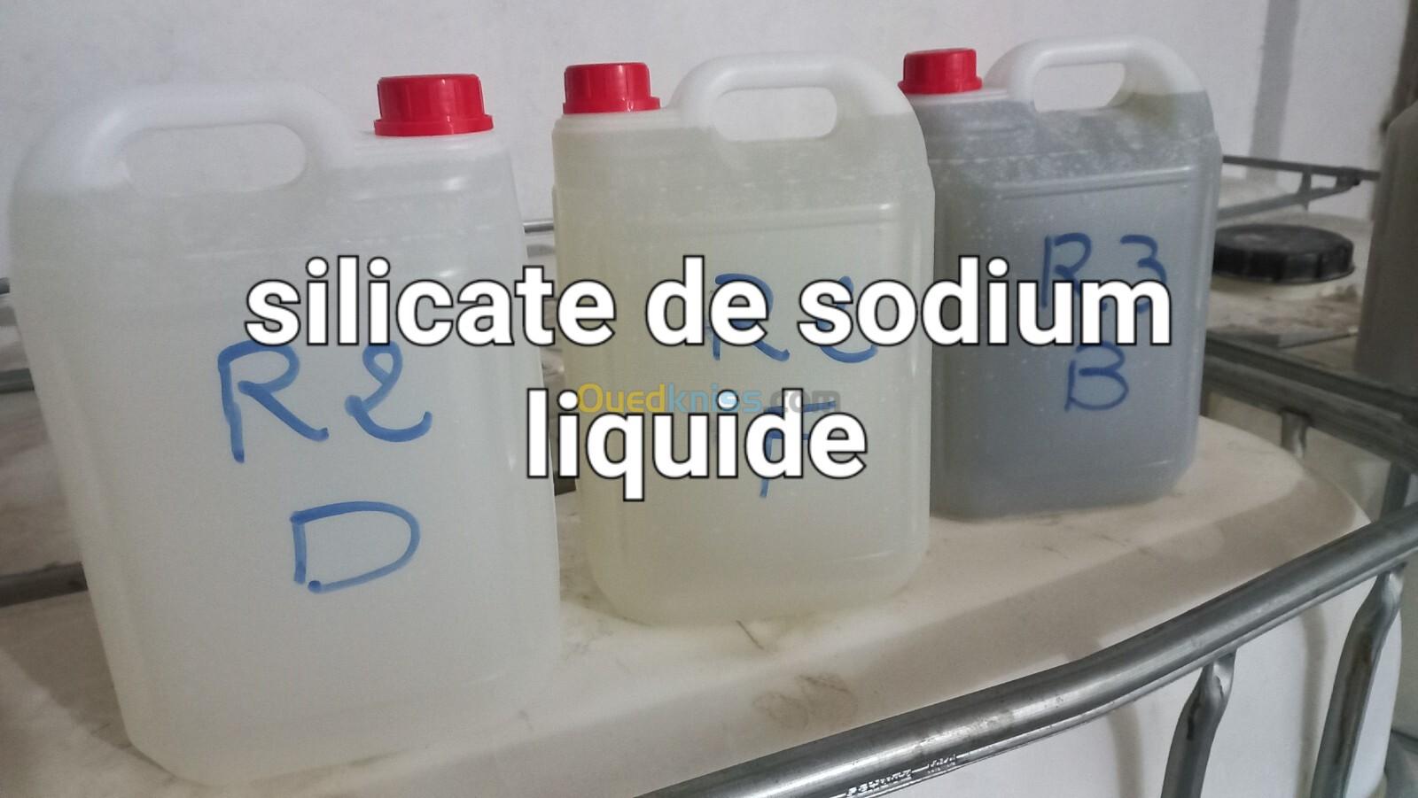 Silicate de sodium liquide.   سيليكات الصوديوم 