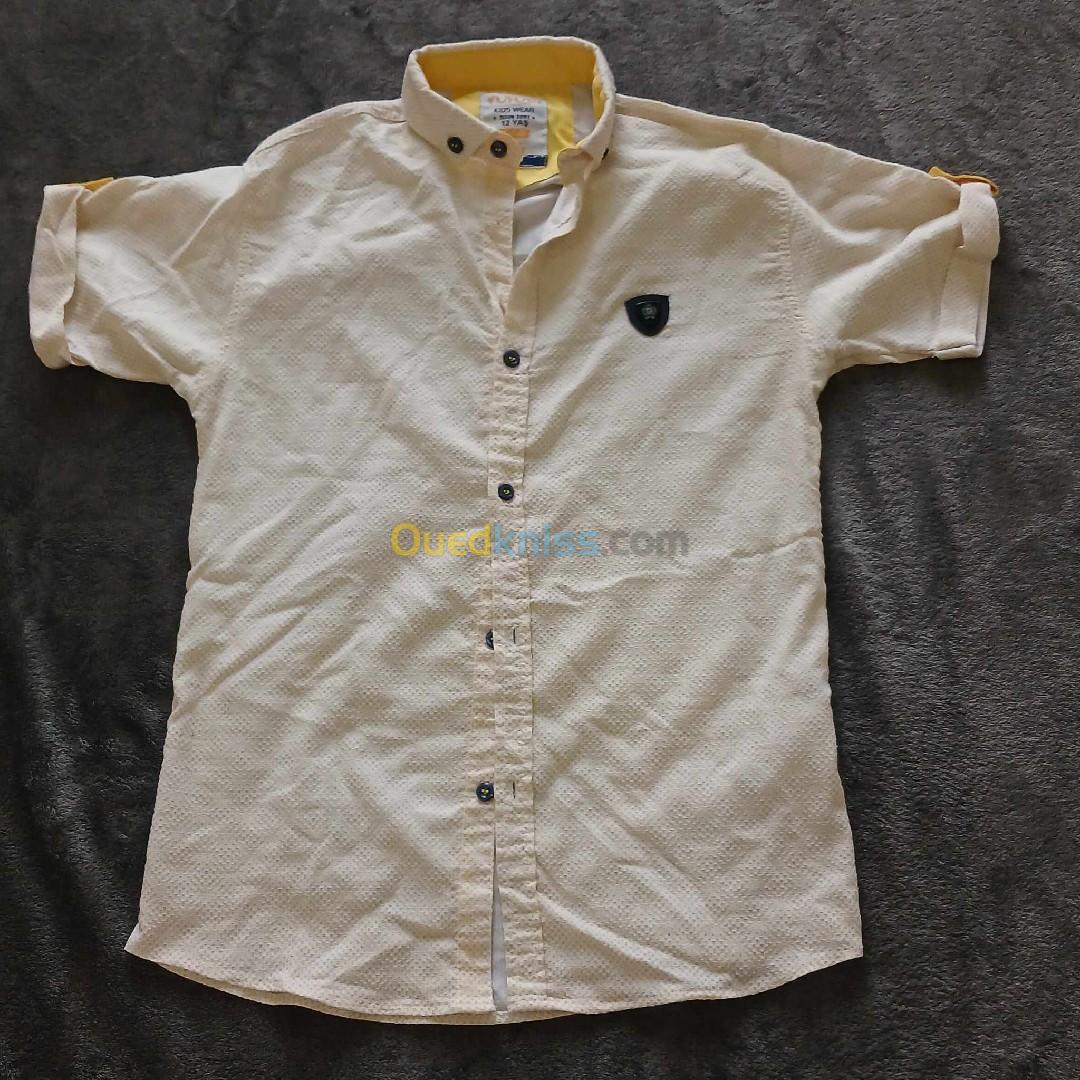 Chemise jaune taille 12-13ans