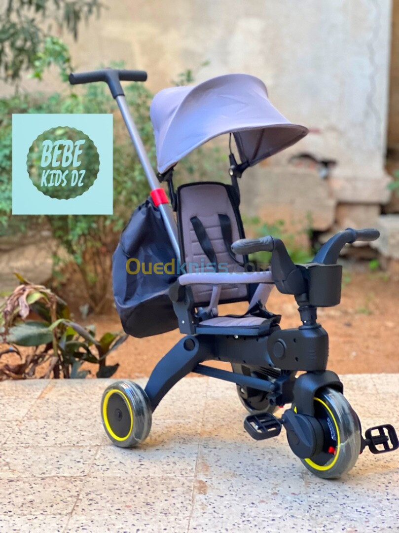 Velo poussette pliable pour enfant 