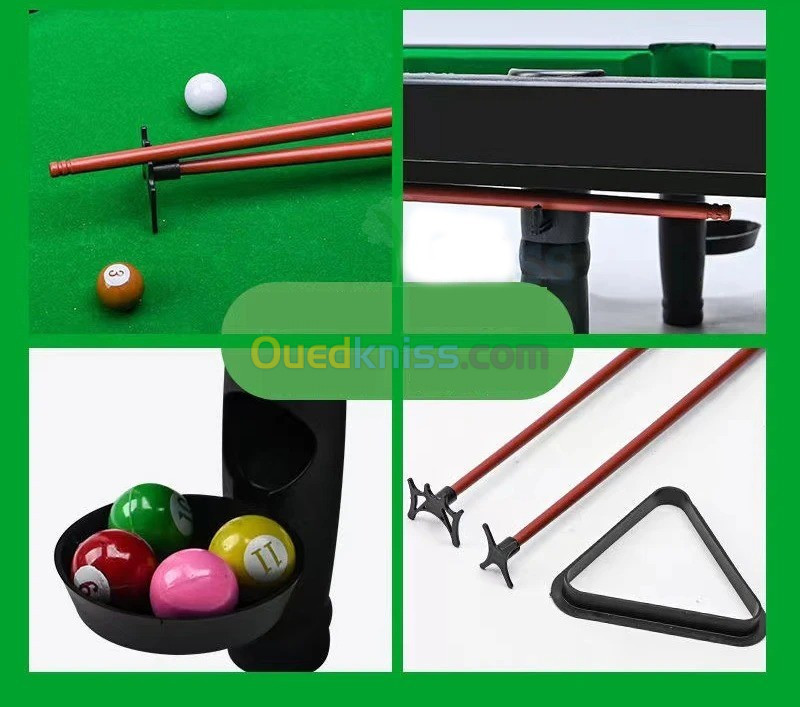 Mini table de jeu billard multijoueur pour enfant  