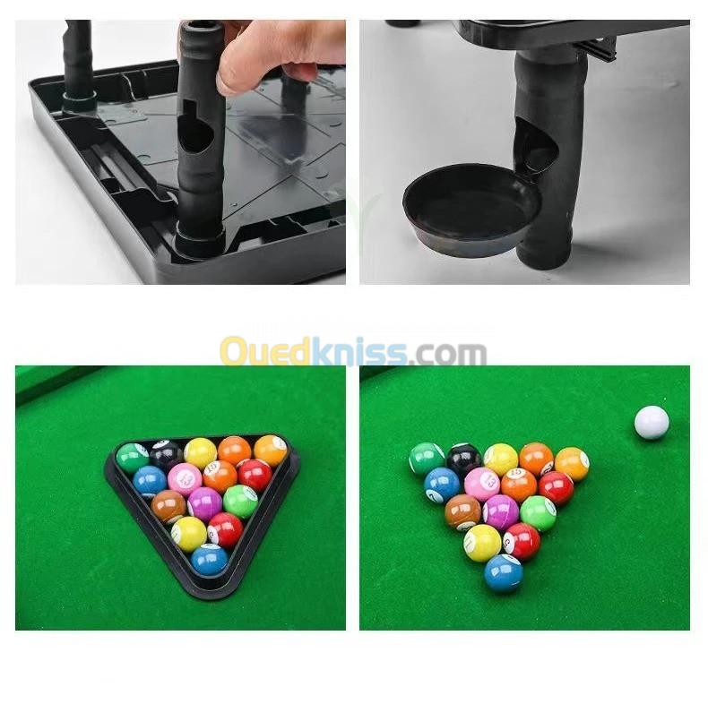 Mini table de jeu billard multijoueur pour enfant  