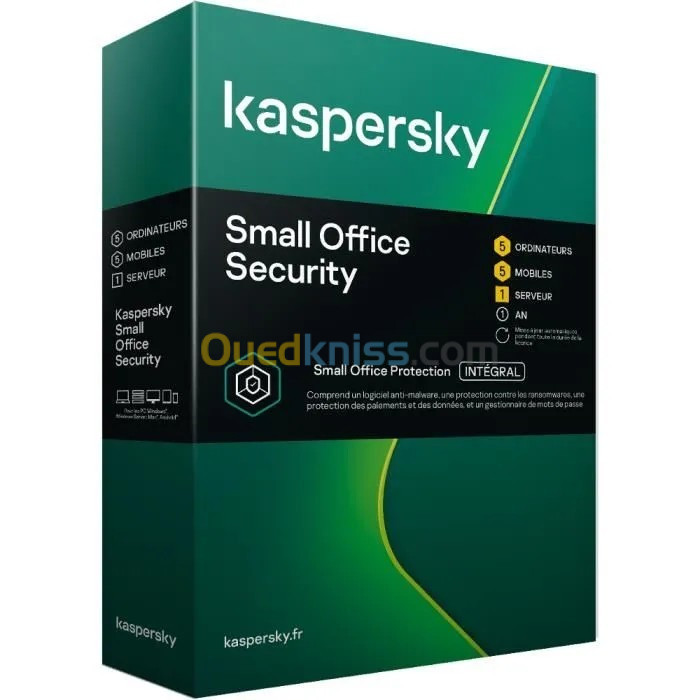 ANTIVIRUS KASPERSKY SMALL OFFICE SECURITY 1AN (5PC+1)