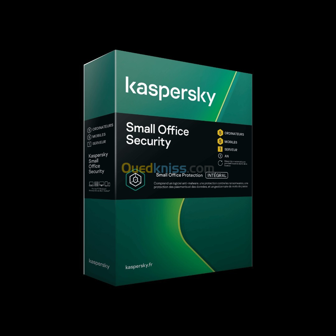 ANTIVIRUS KASPERSKY SMALL OFFICE SECURITY 1AN (5PC+1)