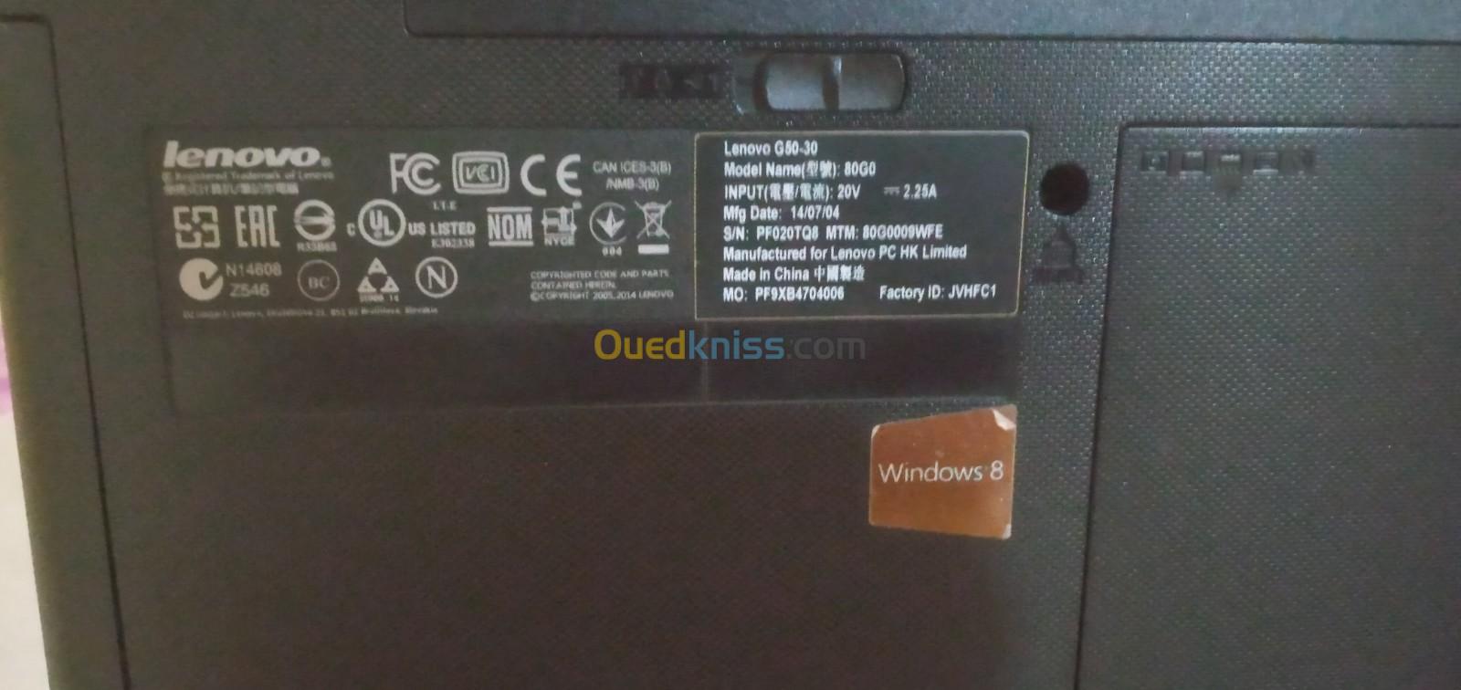 Lenovo G50-30 للبيع 