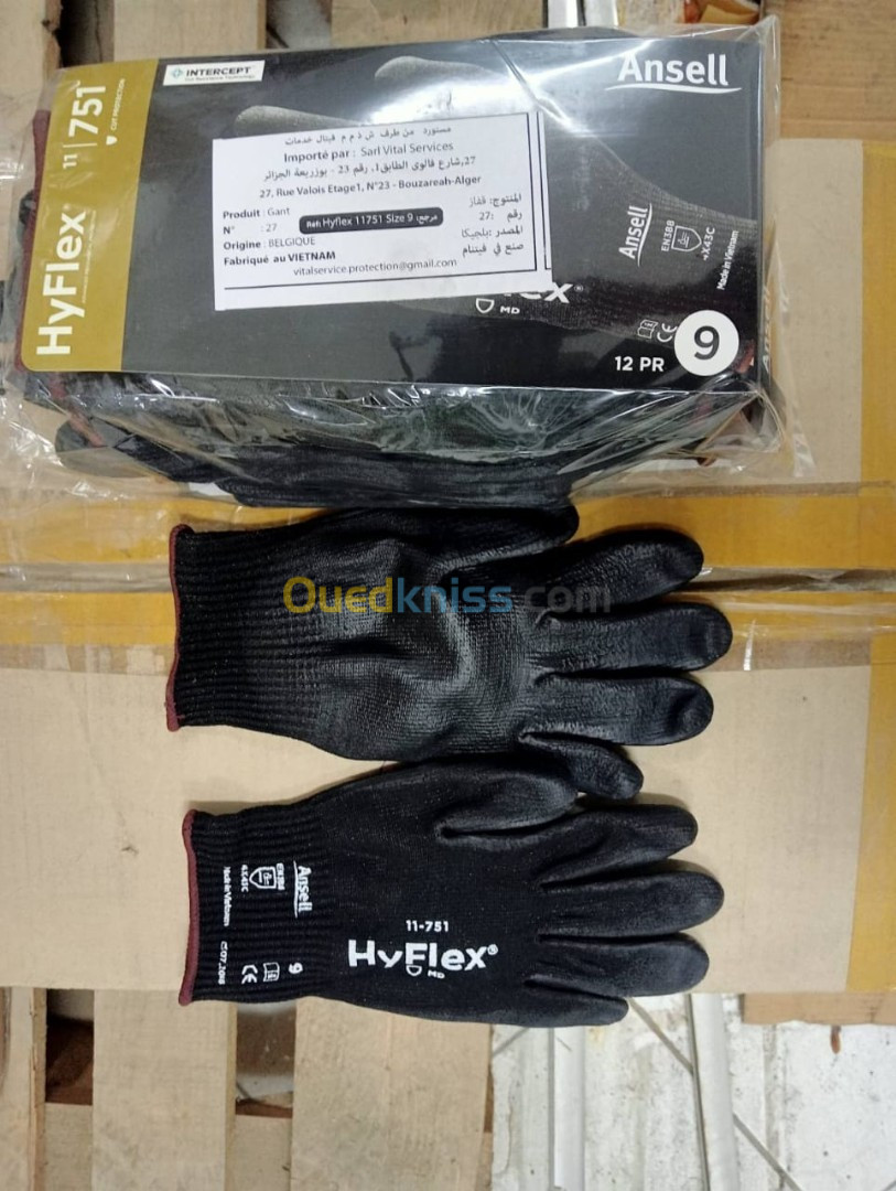 Gants de protection 