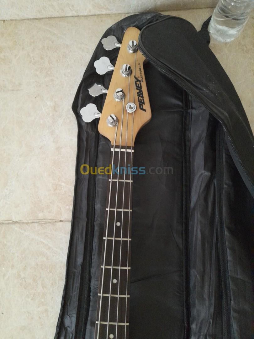 Guitare électrique Peavey Milestone Bass Guitar Black 4 Strings Djdida 