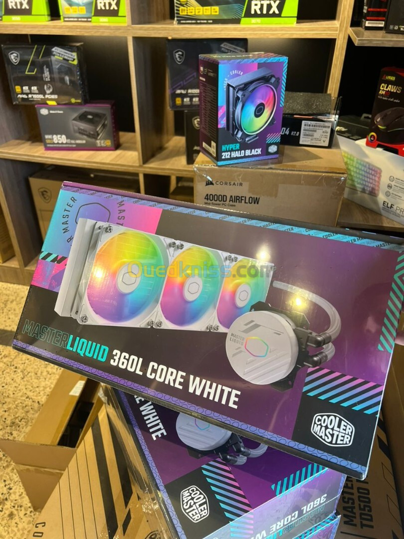 COOLERMASTER MASTERLIQUID 360L ARGB WHITE