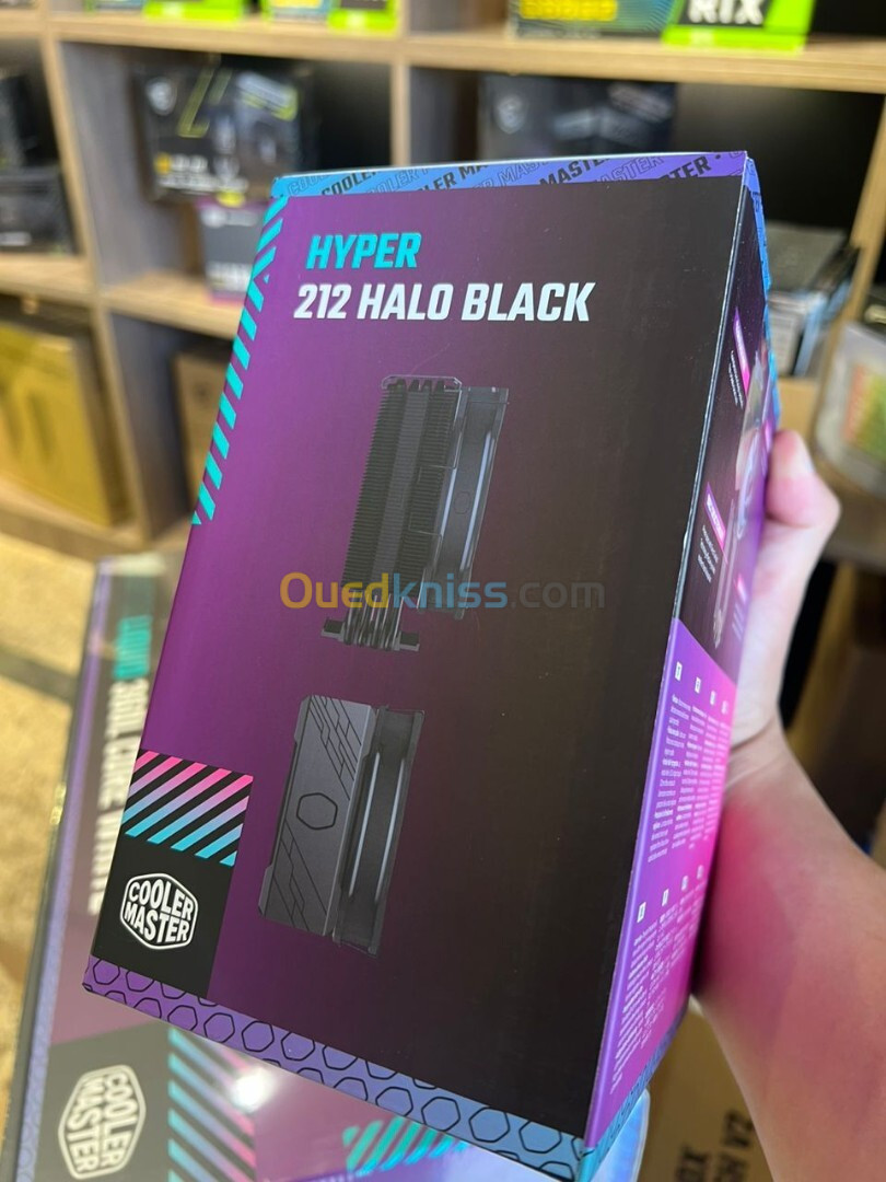 COOLERMASTER HYPER 212 HALO RGB BLACK