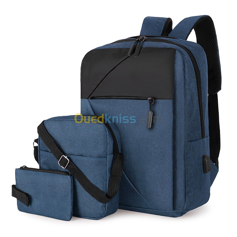 Sac à dos 3 PCS multifonctionnel Avec Sortie USB ET Sortie kit-man V3