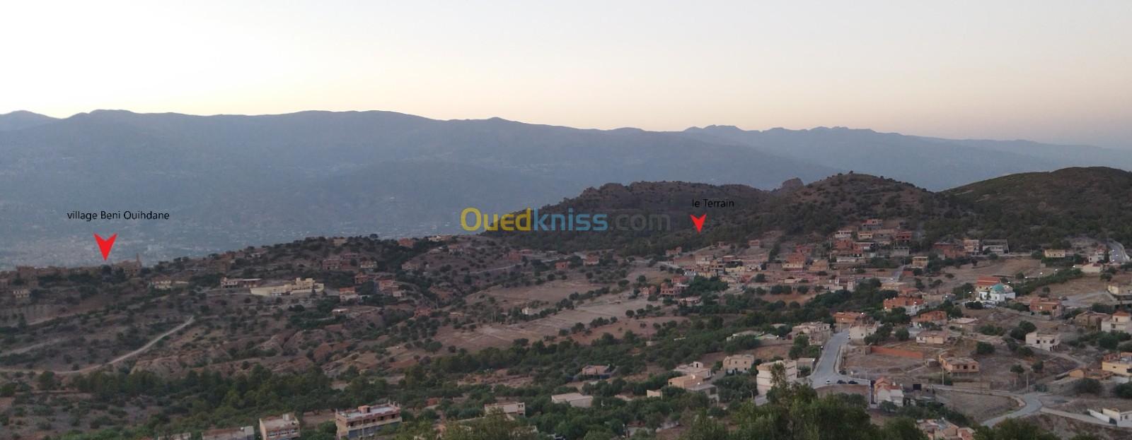 Vente Terrain Bejaia Boudjellil