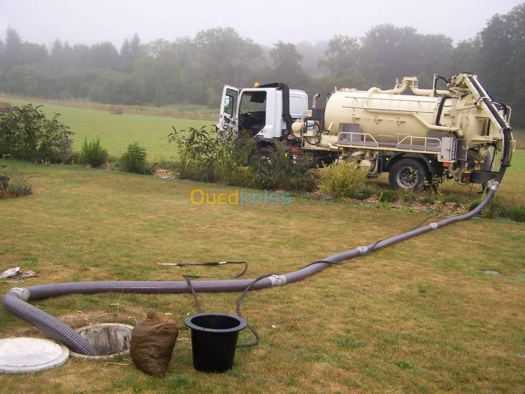 Sat is camion débouchage de vidange de canalisation 