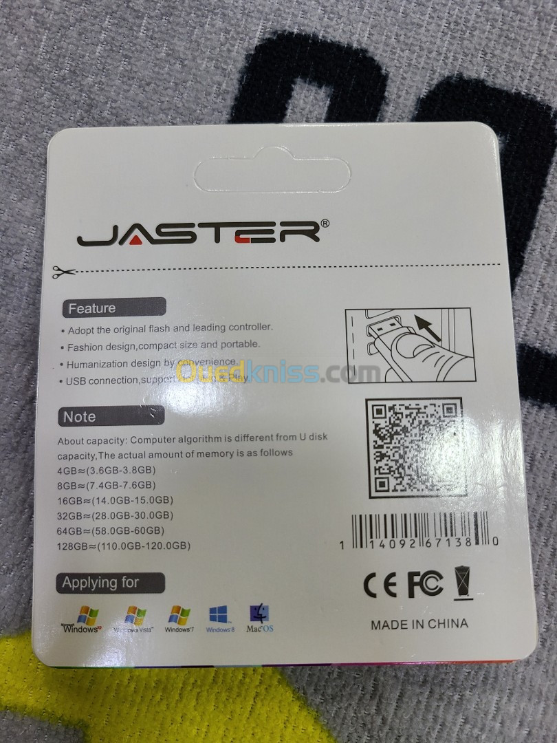 Flash disk #JASTER original 128 Gb type C et luna et usb 3.0