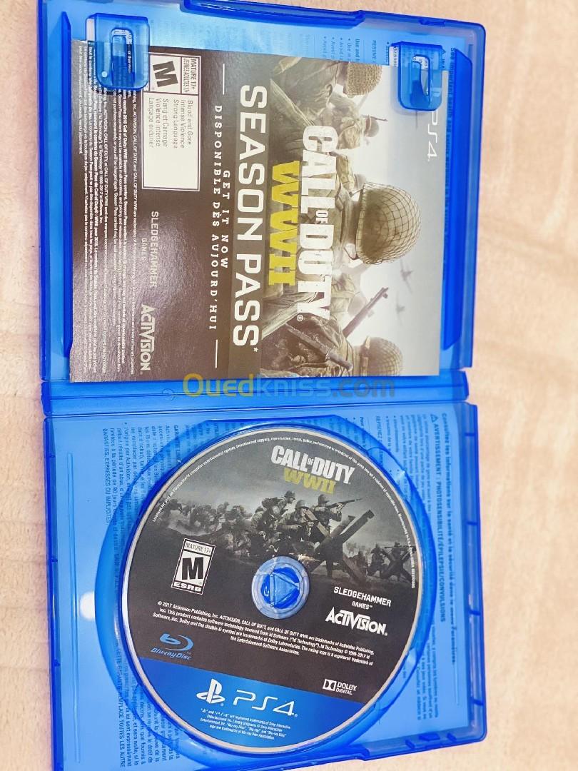 CD PS4 call of duty ww2 jdid