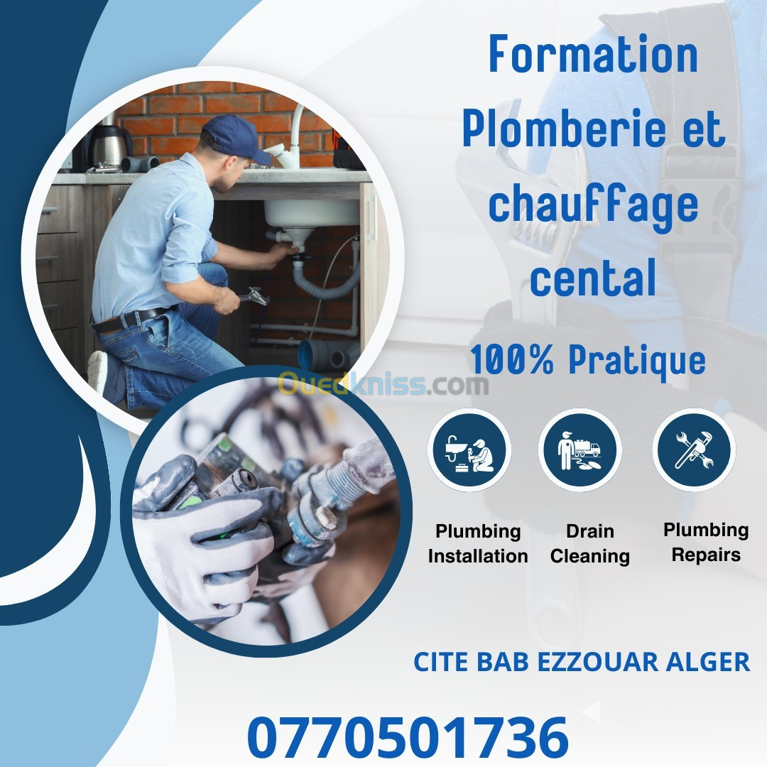 Formation Plomberie et Chauffage Central