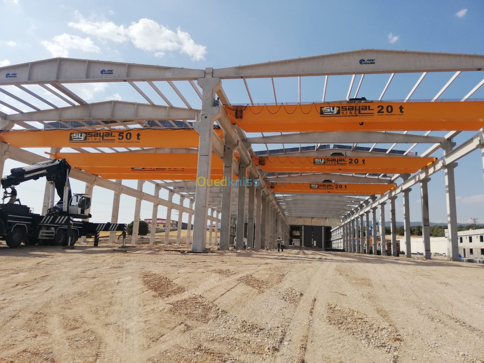 PONT ROULANT, CRANE, APPAREIL DE MANUTENTION, APPAREIL DE LEVAGE