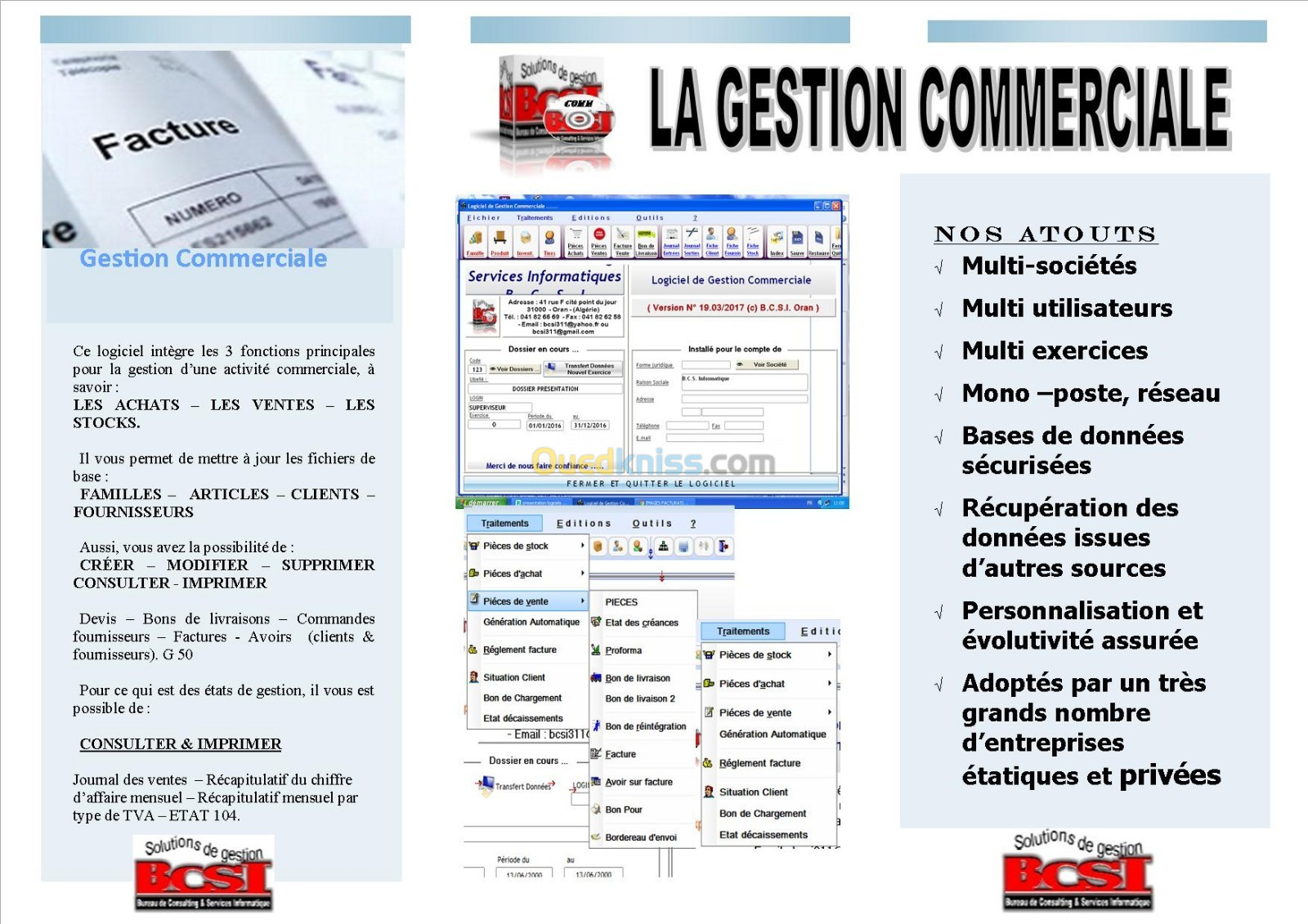 PACK LOGICIELS DE GESTION