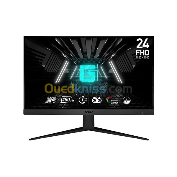 Ecran MSI G2412F / 24 Pouces / Dalle Rapid / IPS / 180Hz / 1ms