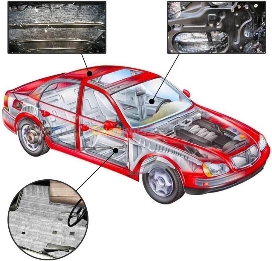 عازل صوتي و حراري -isolation thermique et acoustique