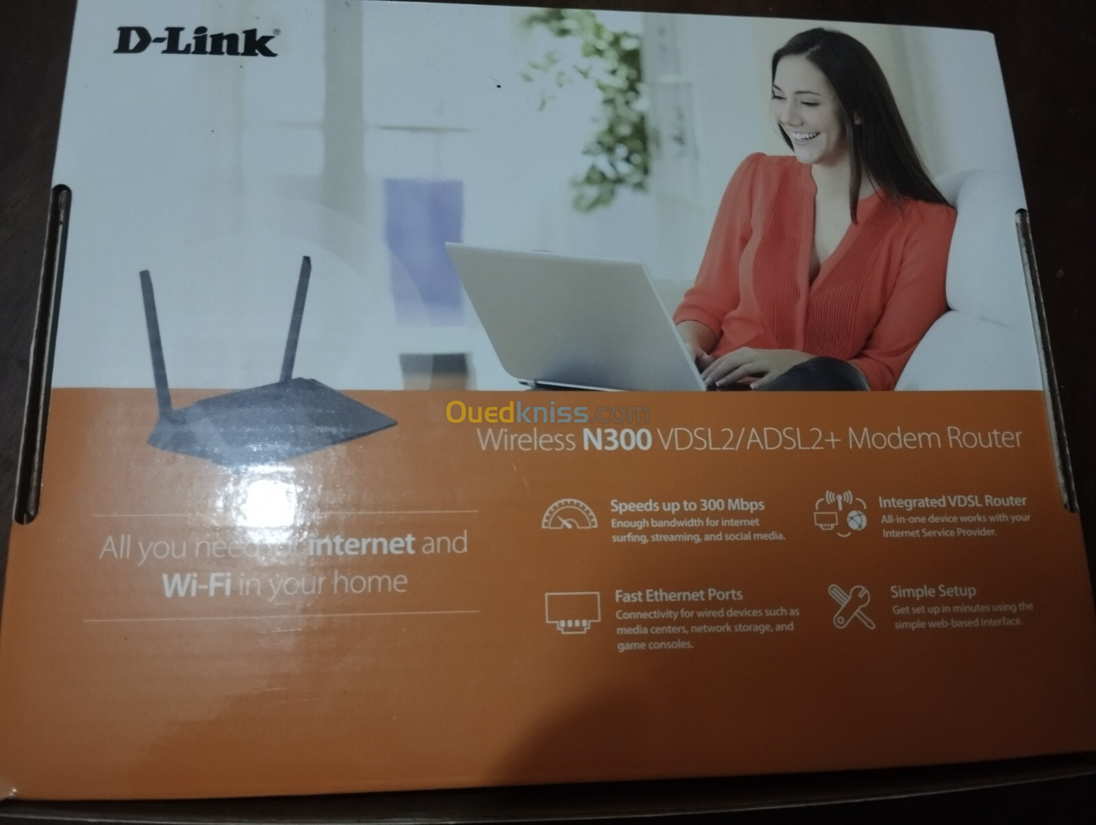 Modem D-LINK N300 ADSL2+/VDSL2