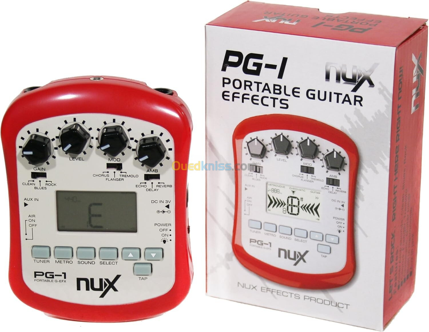 Multi effets guitare portable NUX PG-1