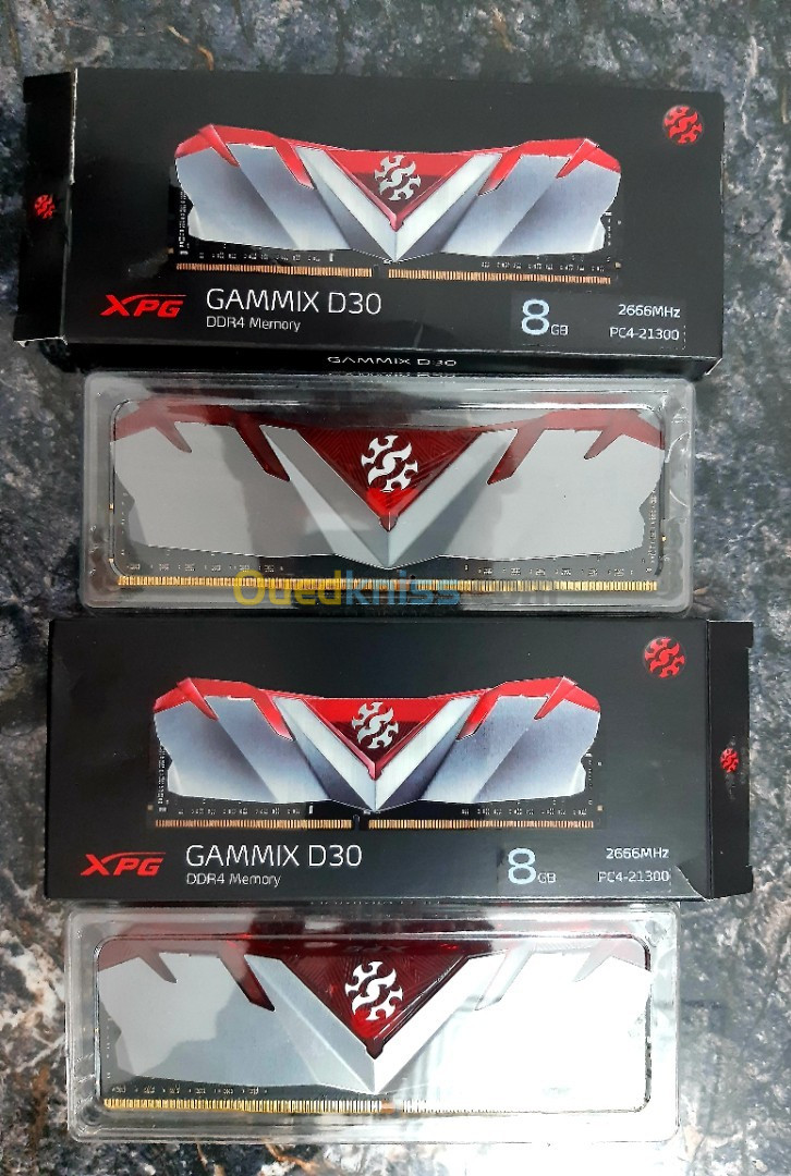 RAM Ddr4 Adata XPG Gammix d30 16gb 2666mhz (2x8gb)