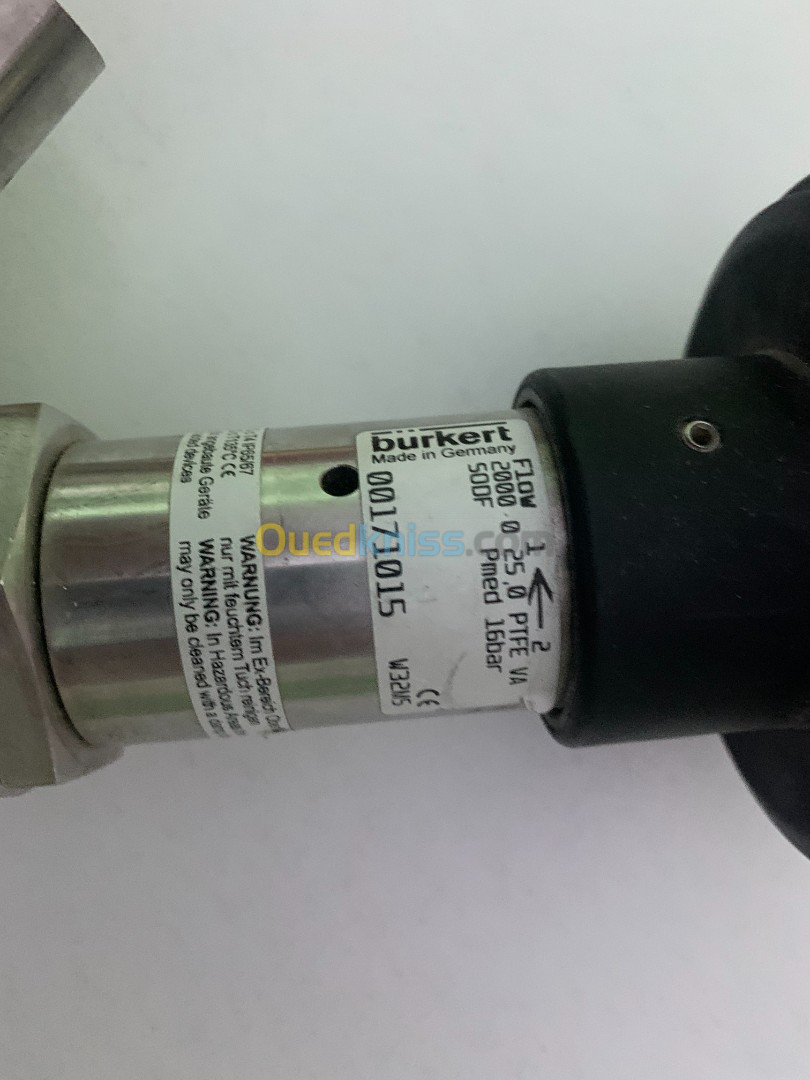 vanne industrielle INOX BURKERT