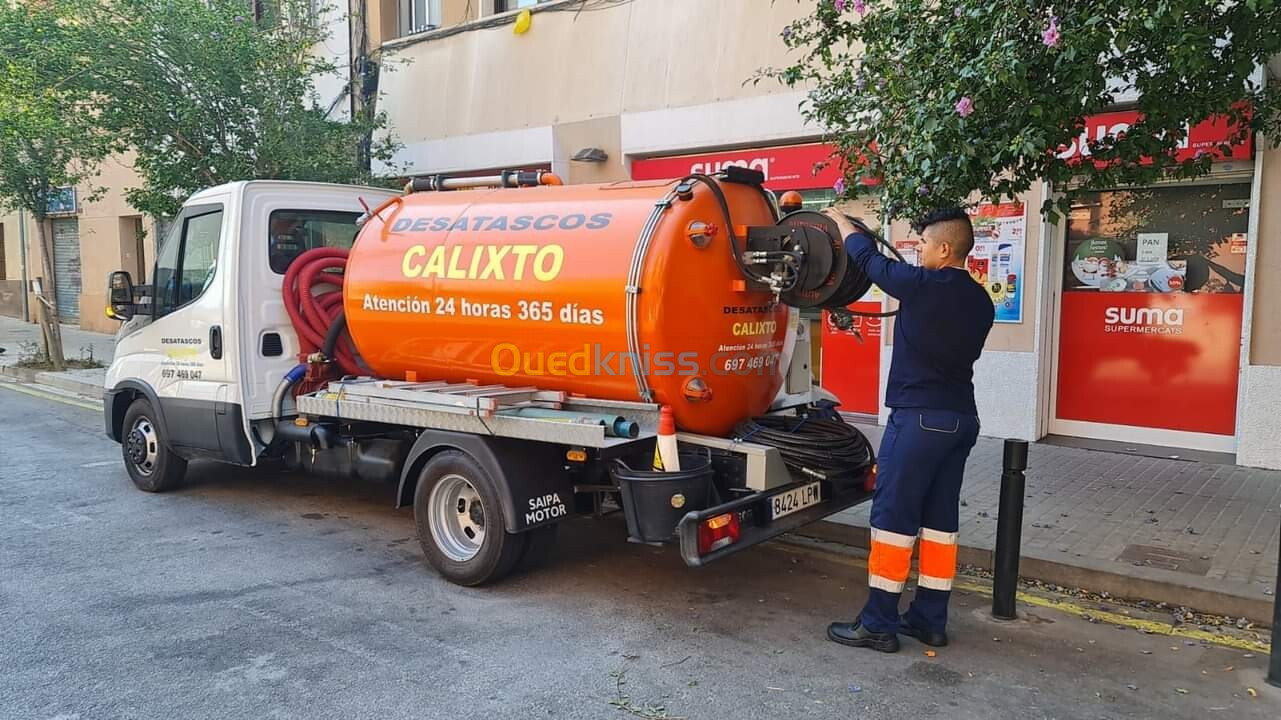 Camion vidange Camion vidange débouchage 2019