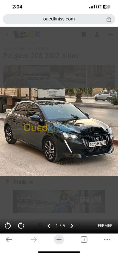 Peugeot 208 2022 208