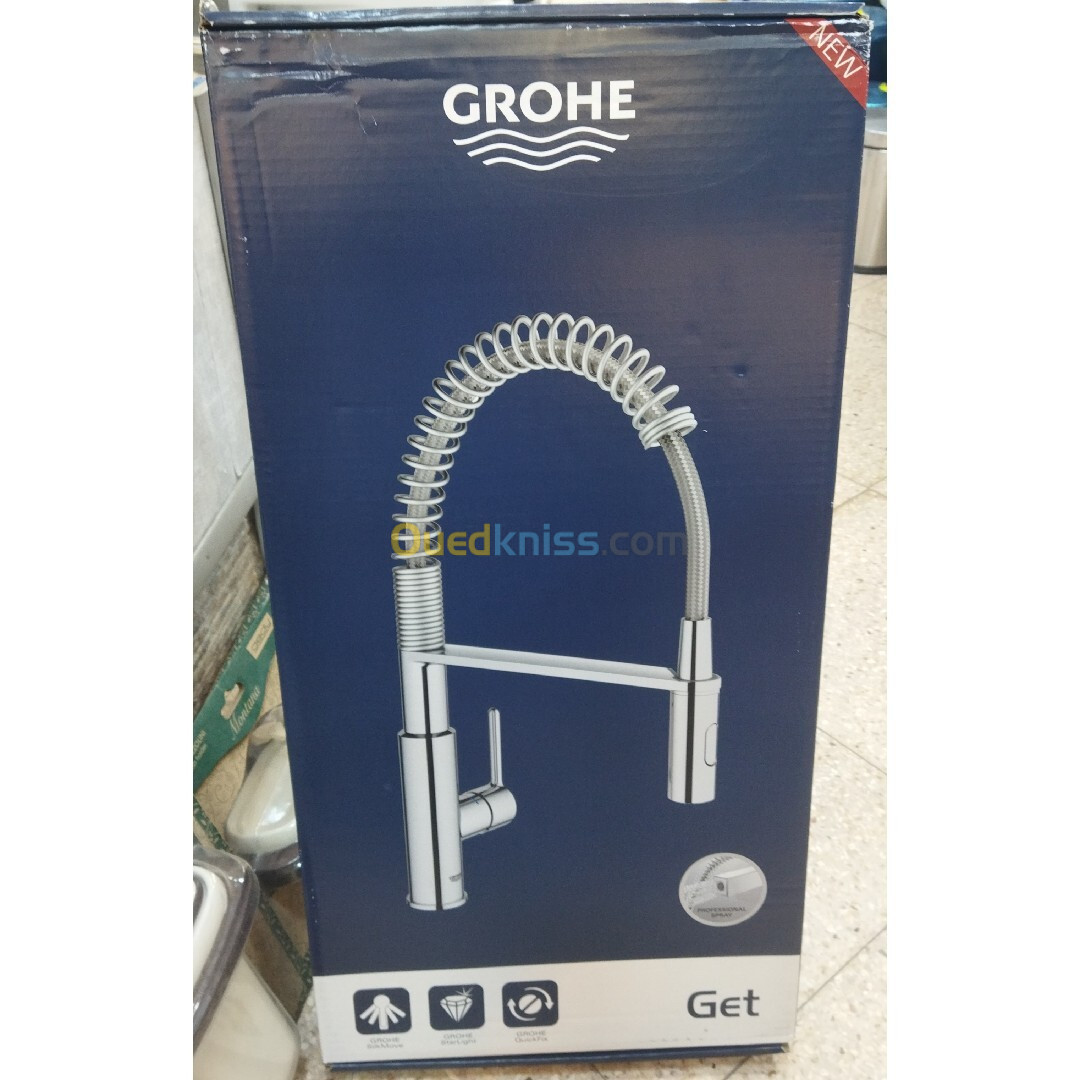 Robinet mitigeur de cuisine GROHE GET