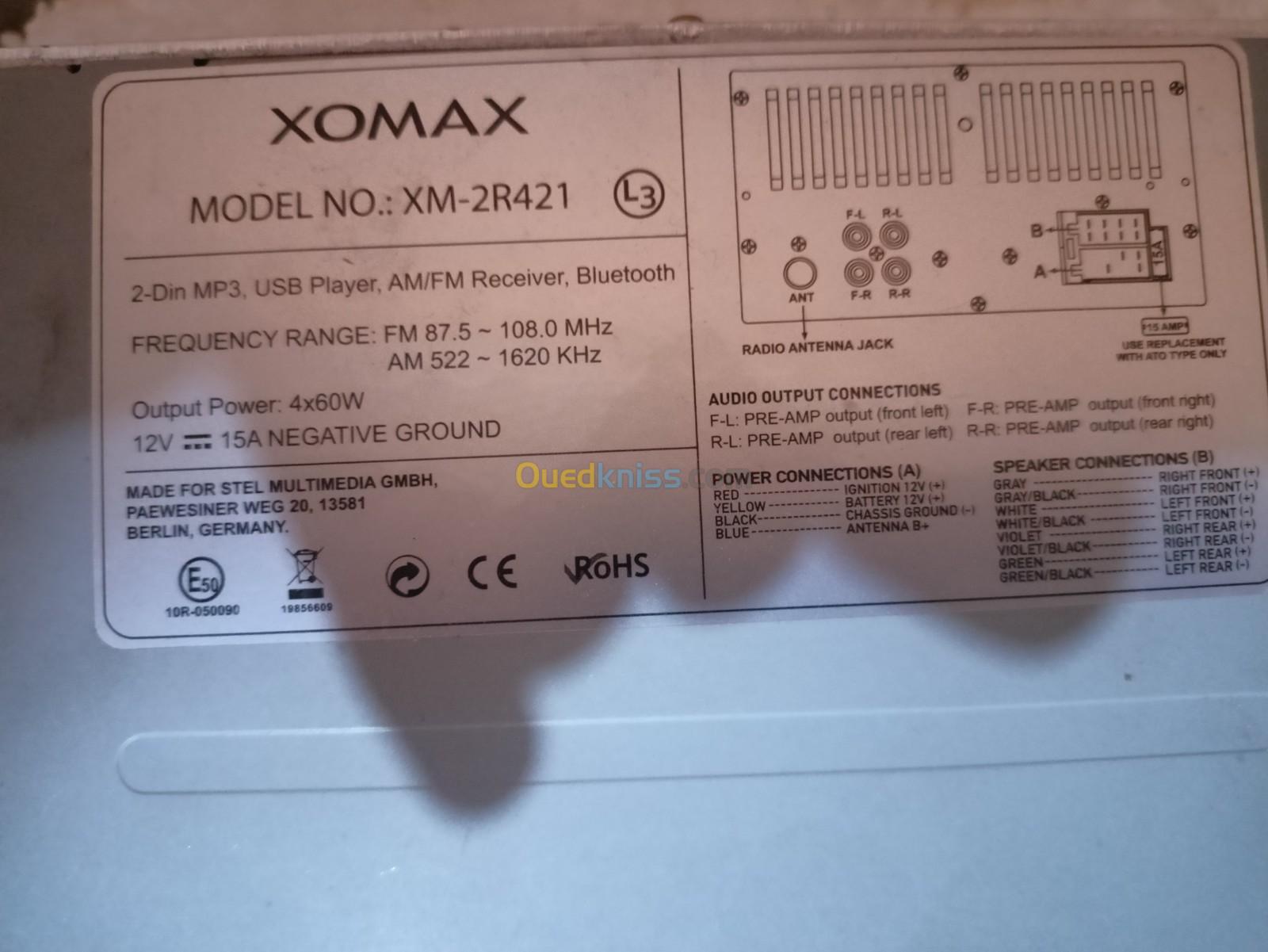 Xomax post voiture original 