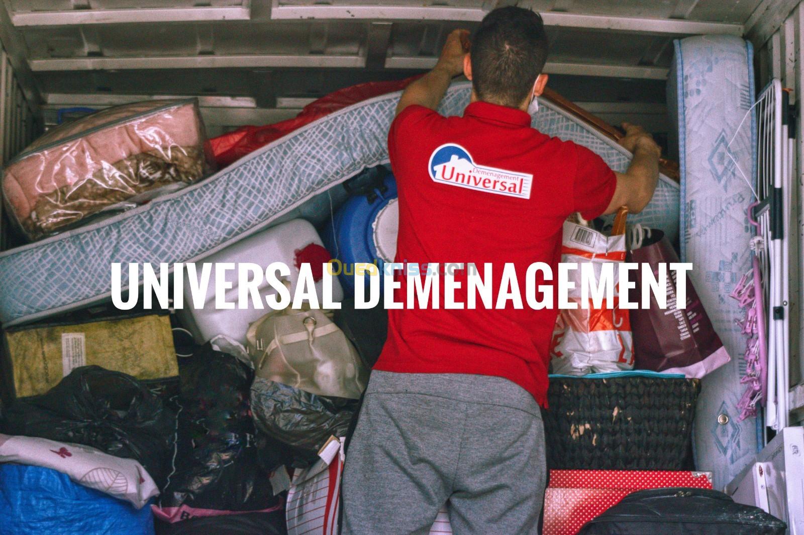 DÉMÉNAGEMENT Jusqu'au Dernier Étage :"UNIVERSAL DÉMÉNAGEMENT"