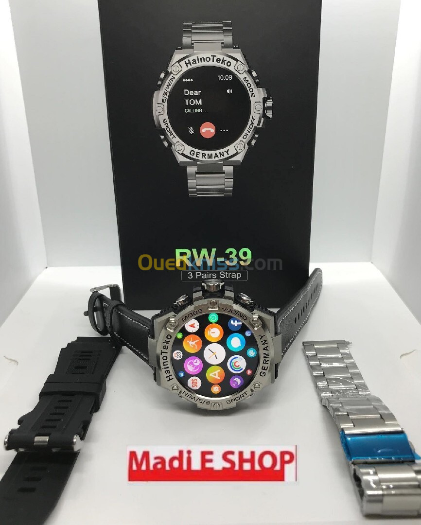  Smart watch Rw39 avec trois bracli heino teko 