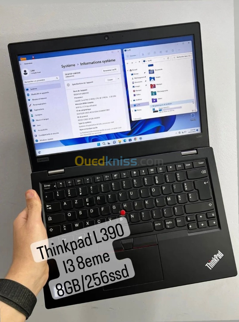 Thinkpad L390 i3 8eme 