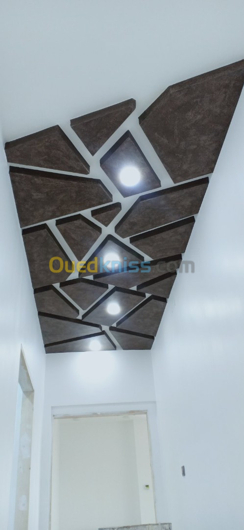 Decoration placoplatre Foux Plafond Placo Platre B13 - تصميم و إنجاز ديكورا الاسقف و الجدران