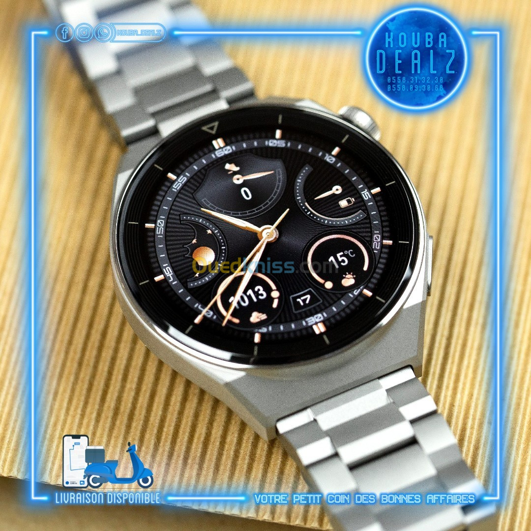 HUAWEI WATCH GT 3 PRO TITANIUM 46mm ORIGINALE (MONTRE INTELLIGENTE)