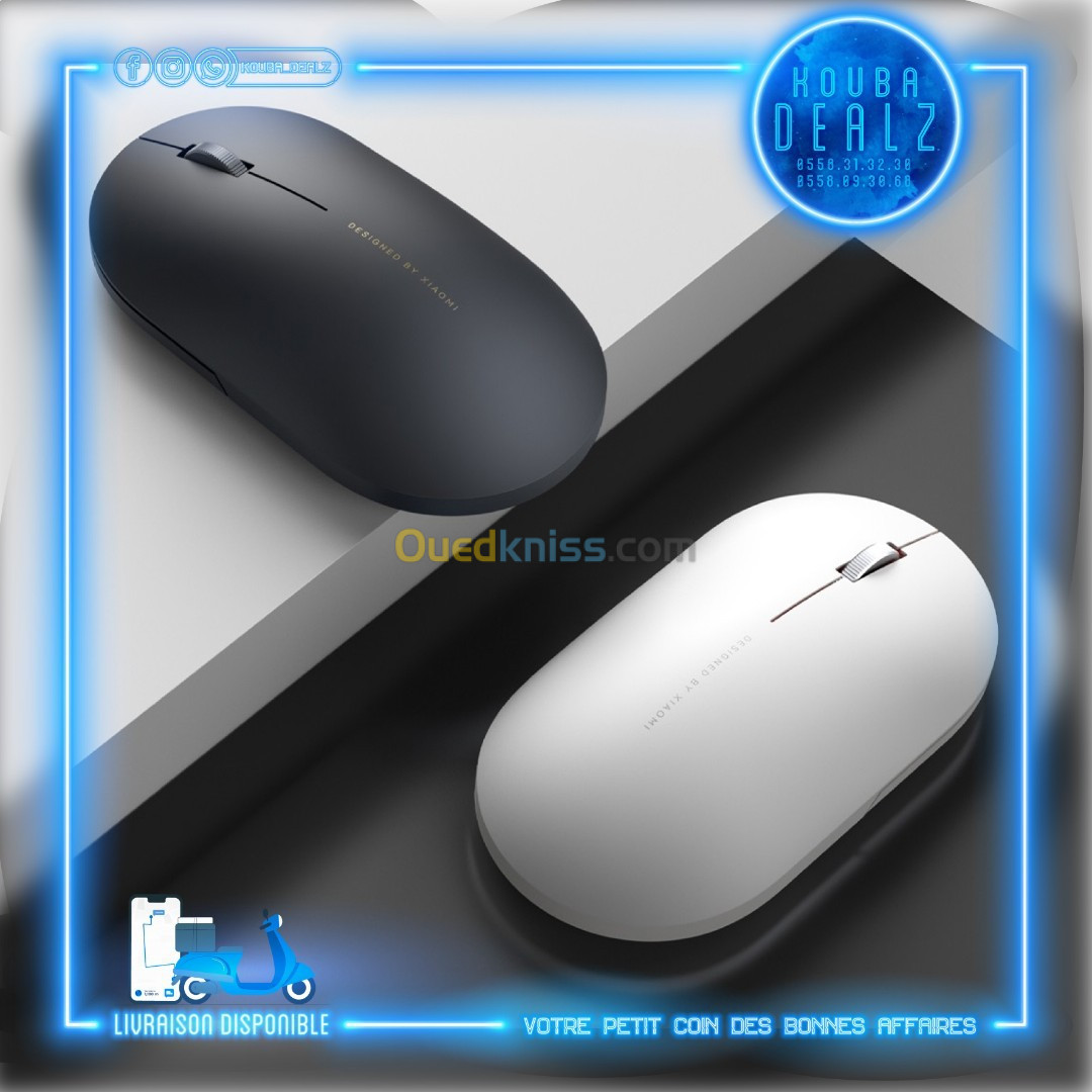 SOURIS SANS FIL (WIRELESS) XIAOMI LITE 2.4 GHz (PRIX CHOC)