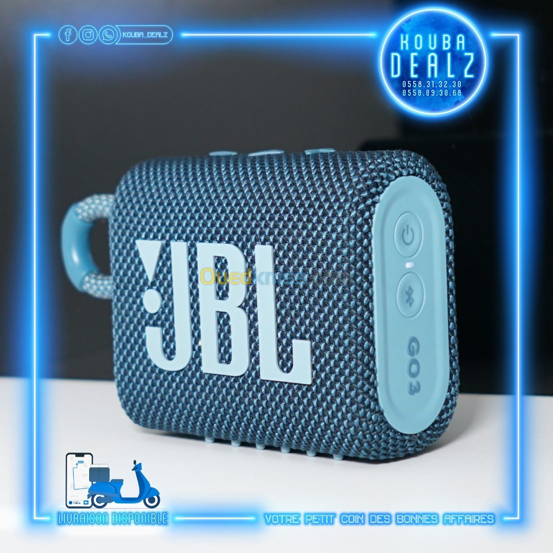 JBL GO 3 BAFFLE BLUETOOTH (PRIX CHOC)